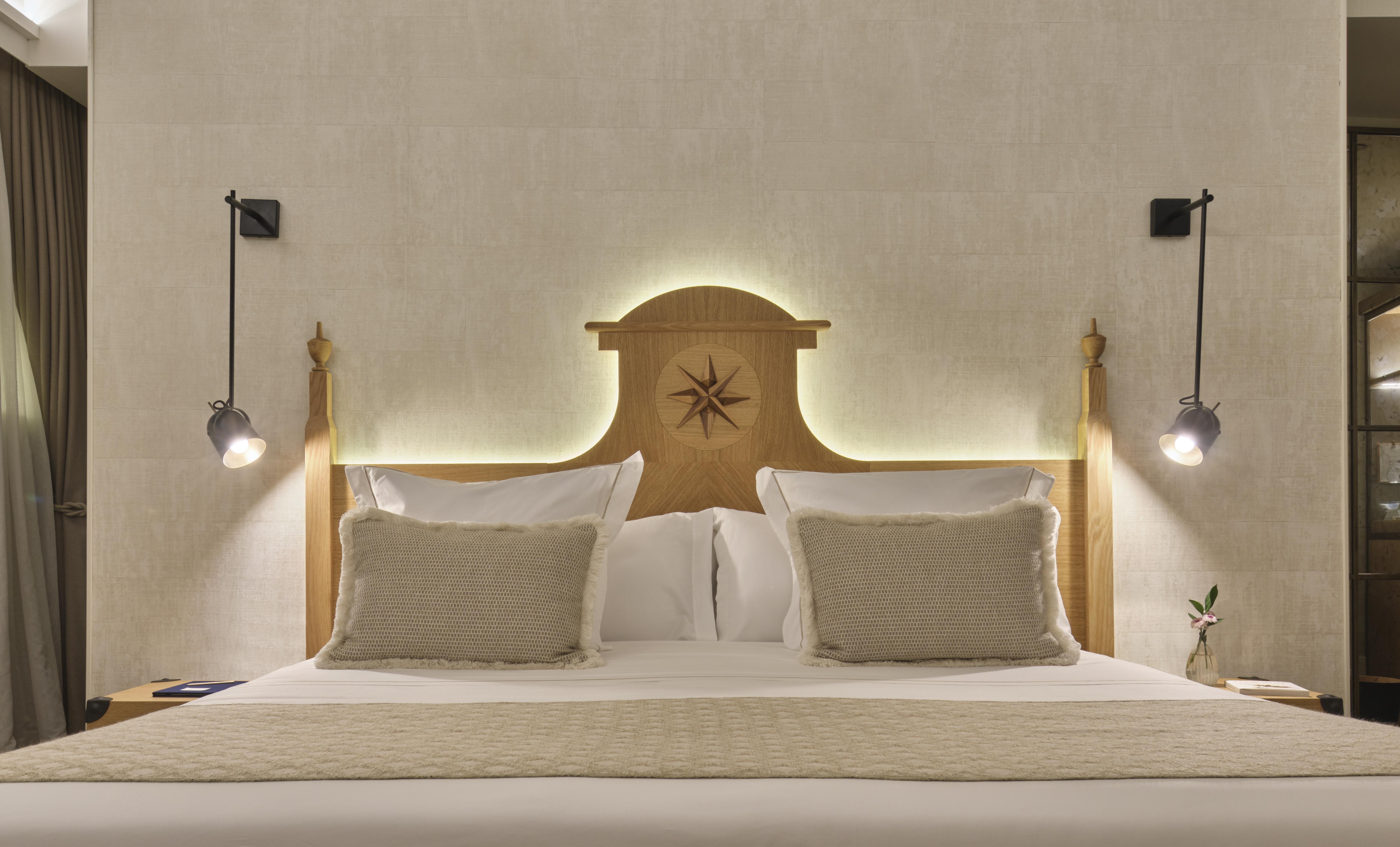 Hotel Antigua Palma - Casa Noble Kültér fotó A bed with a headboard