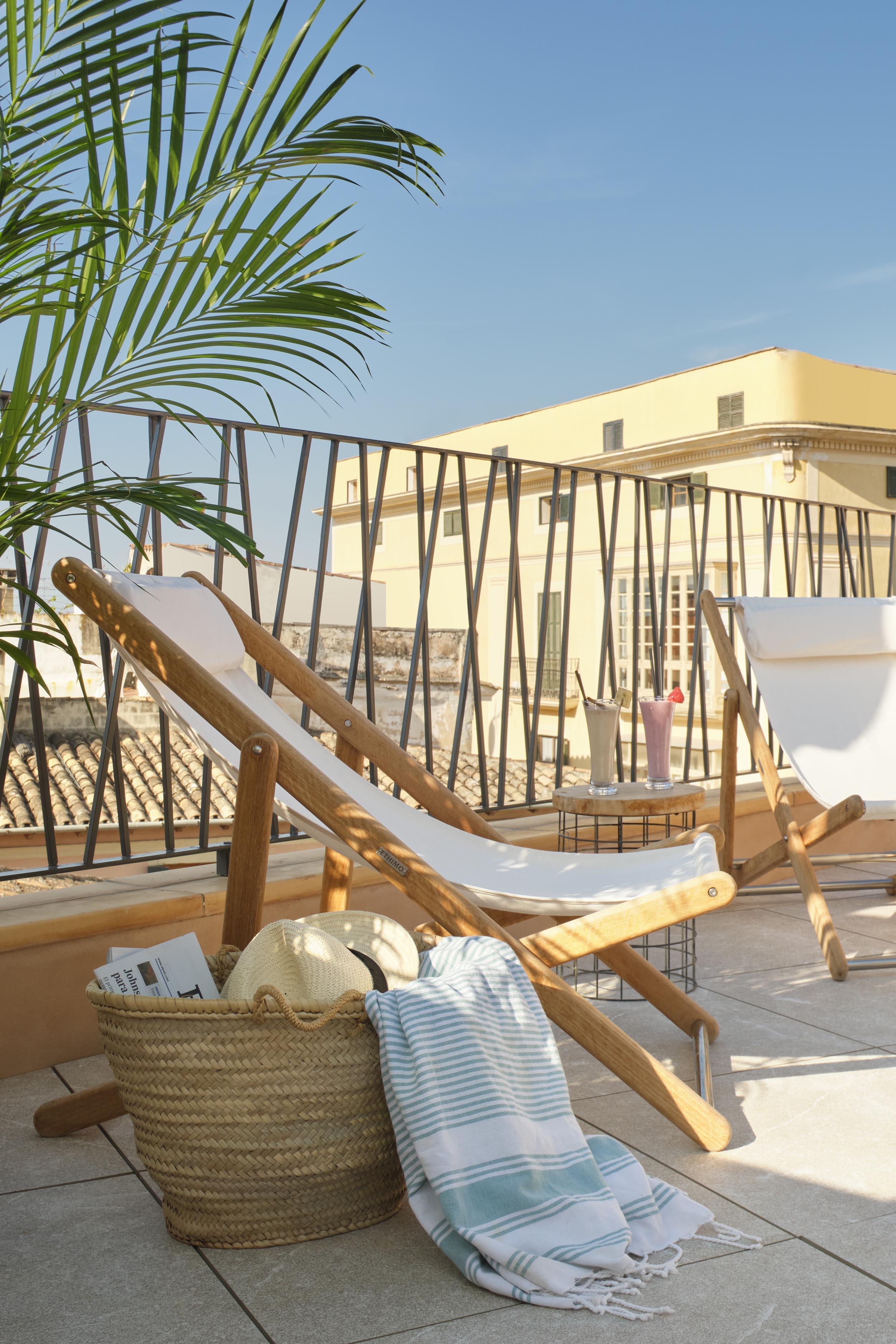 Hotel Antigua Palma - Casa Noble Kültér fotó A balcony in Spain