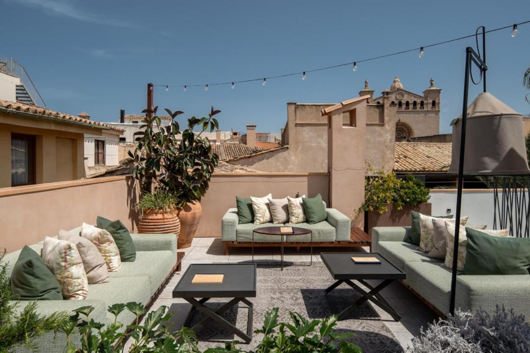 Hotel Antigua Palma - Casa Noble Kültér fotó Rooftop terrace